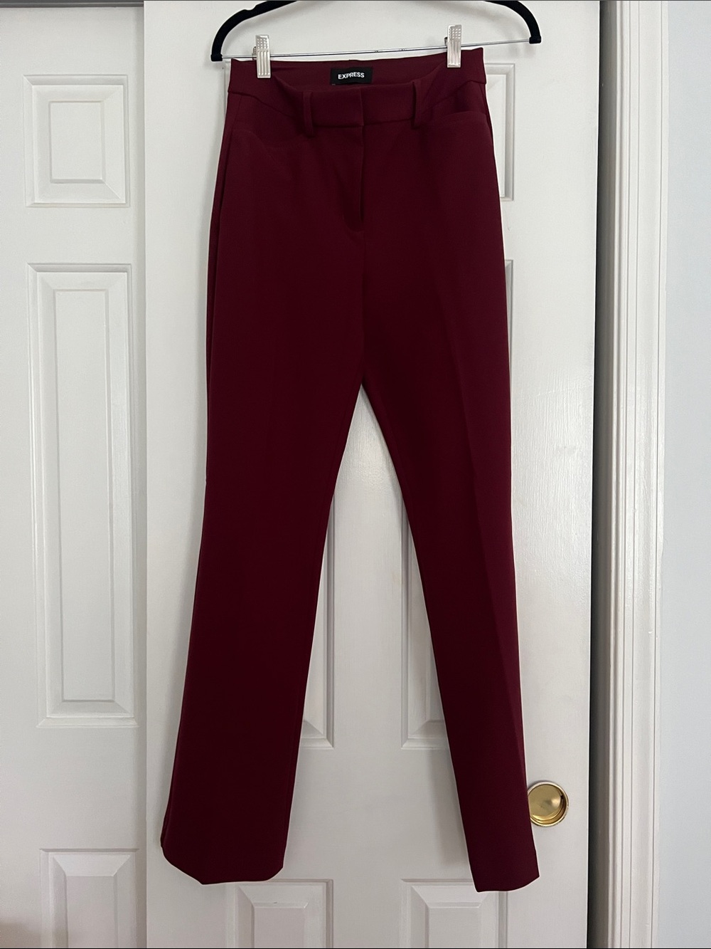 Express Women’s Burgundy Boot Cut Pants